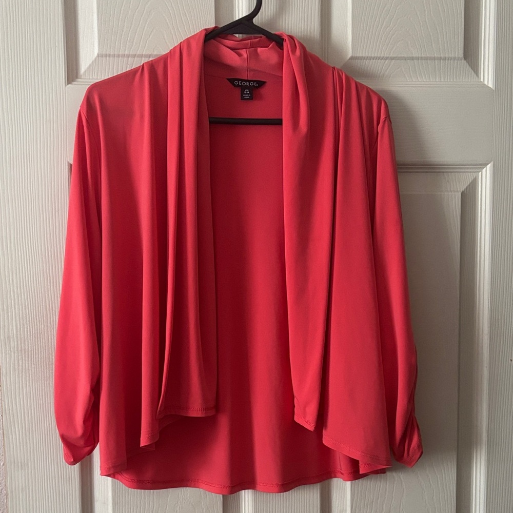 George Women's Vibrant Coral Shrug